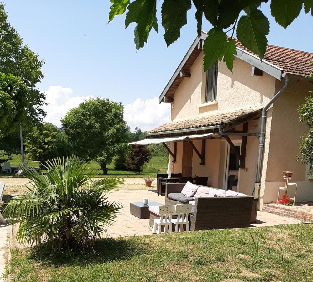 Gite A La Campagne Avec Piscine Biziat Exterior photo